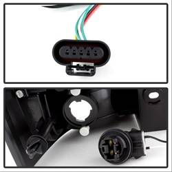 Spyder Auto - Spyder Auto 5002136 Black/Clear LED Taillights - Image 2