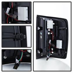 Spyder Auto - Spyder 5079985 Black/Clear LED Taillights for 14-16 Silverado/Sierra 1500/2500HD - Image 2