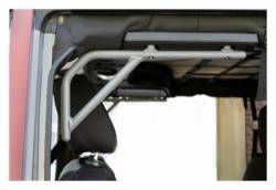 Steinjager - Steinjager Rear Rigid Grab Handles-Gray Hammertone for Jeep JK 4DR J0041350 - Image 1