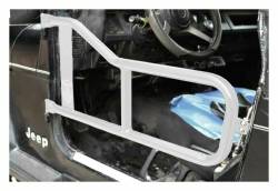 Steinjager - Steinjager Front Tubular Trail Doors-Cloud White for Wrangler YJ J0043587 - Image 4