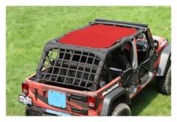 Steinjager - Steinjager Teddy Top Mesh Extended Bikini Red for Jeep JK 4DR J0043702 - Image 1