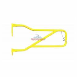 Steinjager - Steinjager Front Tubular Trail Doors-Neon Yellow for Wrangler JL J0048320 - Image 1