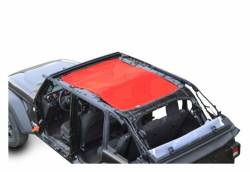 Steinjager - Steinjager Teddy Top Mesh Extended Bikini Red for Wrangler JL 4DR J0048114 - Image 1