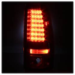 Spyder Auto - Spyder Auto 5001740 LED Red/Clear Taillights for 03-06 Silverado 1500/2500HD - Image 5