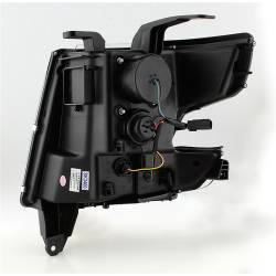 Spyder Auto - Spyder Auto DRL Projector Headlights Chrome/Clear 15-16 Tahoe/Suburban 5082534 - Image 4