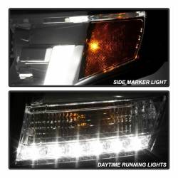 Spyder Auto - Spyder Auto DRL Projector Headlights Chrome/Clear 15-16 Tahoe/Suburban 5082534 - Image 7