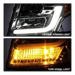 Spyder Auto - Spyder Auto DRL Projector Headlights Chrome/Clear 15-16 Tahoe/Suburban 5082534 - Image 8