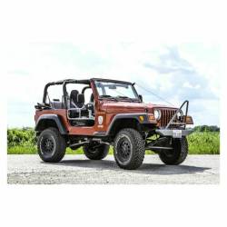 Steinjager - Steinjager Front Tubular Trail Doors Black for Wrangler TJ J0029673 - Image 3