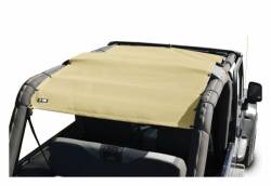 Steinjager - Steinjager Teddy Top Mesh Extended Bikini Tan for Wrangler LJ J0046873 - Image 1