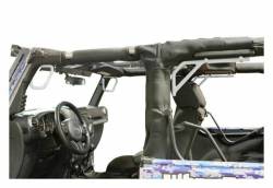 Steinjager - Steinjager Front/Rear Rigid Grab Handles-Cloud White for Jeep JK 2DR J0044771 - Image 1