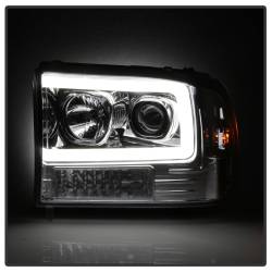 Spyder Auto - Spyder Auto Light Bar Projector Headlights Chrome 99-04 Super Duty 5084675 - Image 6