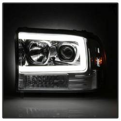 Spyder Auto - Spyder Auto Light Bar Projector Headlights Chrome 99-04 Super Duty 5084675 - Image 7
