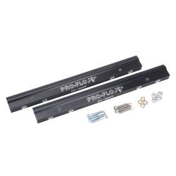 Edelbrock - Edelbrock 3658 Fuel Rail Kit for Big-Block Chevy -6 AN Black Finish - Image 1