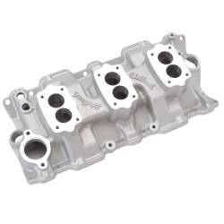 Edelbrock - Edelbrock 5419 C-357-B Triple-Deuce Manifold for S/B Chevy 4-Bolt Carb Pattern - Image 2