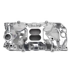 Edelbrock - Edelbrock 75611 RPM Air-Gap Big Block Chevy 2-O Polished Intake Manifold - Image 1