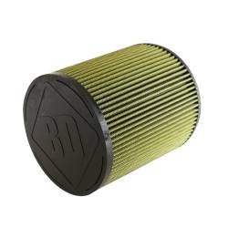 BD Diesel - BD Diesel 1401604 High Flow Washable Air Filter 4" Inlet Scorpion Turbo Kits - Image 1