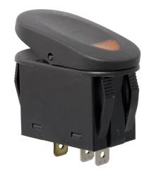 Rugged Ridge - Rugged Ridge 17235.01 2-Position Rocker Switch Amber - Image 1