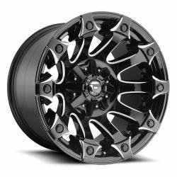 Fuel 1PC - Fuel Off Road D578 BATTLE AXE 20x12 5x4.5/5.0 -44mm Black/Milled D57820202647 - Image 1