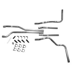 Dynomax - Dynomax 89007 2.25" Header-Back Exhaust System Aluminized Steel - Image 1