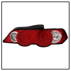 Spyder Auto - Spyder Auto 5000385 LED Red/Clear Taillights for 02-04 Acura RSX - Image 3