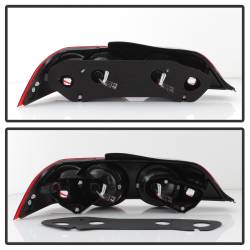 Spyder Auto - Spyder Auto 5000385 LED Red/Clear Taillights for 02-04 Acura RSX - Image 4