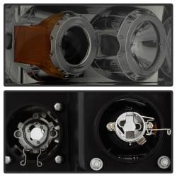 Spyder Auto - Spyder Auto 5009999 LED Halo Projector Headlights Chrome/Smoked - Image 4