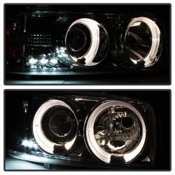 Spyder Auto - Spyder Auto 5009371 LED Halo Projector Headlights Chrome/Smoked - Image 6