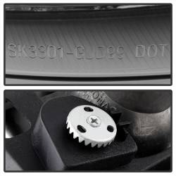 Spyder Auto - Spyder Auto 5009357 Black/Clear Halo Projector Headlights for 99-06 Sierra/Yukon - Image 4