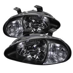 xTune Auto - xTune Auto 5014207 Crystal Headlights Black/Clear - Image 1