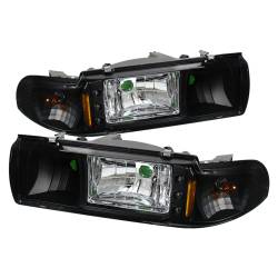 xTune Auto - xTune Auto 5031631 Crystal Headlights Black/Clear - Image 1