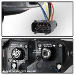 Spyder Auto - Spyder Auto 5029072 Black/Clear LED Halo Projector Headlights for 03-08 Z4 - Image 5