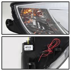 Spyder Auto - Spyder Auto 5029089 Chrome/Clear LED Halo Projector Headlights for 03-08 BMW Z4 - Image 4