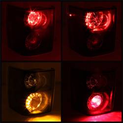 Spyder Auto - Spyder Auto 5070111 Black/Clear LED Taillights for 03-05 Range Rover - Image 3