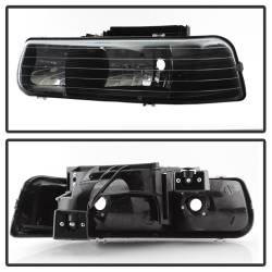 Spyder Auto - xTune Auto 5064240 Black/Clear Crystal Headlights - Image 2