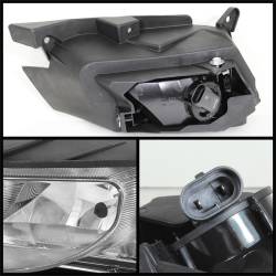 Spyder Auto - Spyder Auto 5070456 Black/Clear Fog Lights for 10-11 Mazda 3 - Image 2