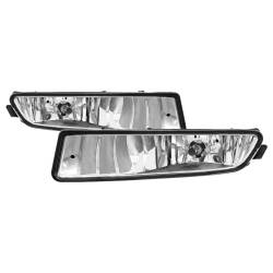 Spyder Auto - Spyder Auto 5064660 Black/Clear Fog Lights - Image 1
