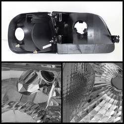 Spyder Auto - xTune Auto 5070326 Crystal Front Headlight Kit Chrome/Clear - Image 2