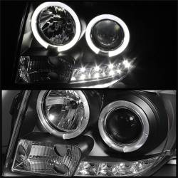 Spyder Auto - Spyder Auto 5074225 DRL Projector Headlights for 08-12 Ford Escape - Image 3