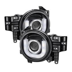 Spyder Auto - Spyder Auto 5075314 Projector Style Headlights Black/Clear - Image 1