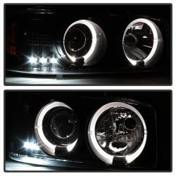 Spyder Auto - Spyder Auto 5078292 LED Halo Projector Headlights Black/Smoked - Image 6