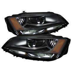 xTune Auto - xTune Auto 5075796 Crystal Headlights Black/Clear - Image 1