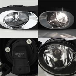Spyder Auto - Spyder Auto 5076205 Fog Lights Chrome/Clear for 11-14 Volkswagen Jetta - Image 3