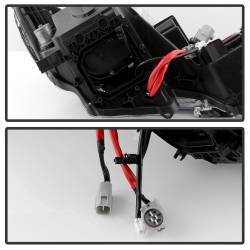 Spyder Auto - xTune Auto 5075888 Projector Style Headlights Black/Clear - Image 4