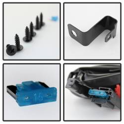 Spyder Auto - Spyder Auto 5077745 Halogen Fog Lights Black/Clear for 13-15 Civic Sedan - Image 6