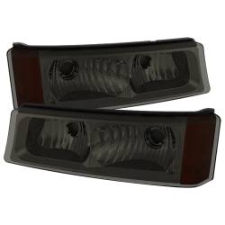 xTune Auto - xTune Auto 5079381 Front Bumper Lights Chrome/Smoked - Image 1