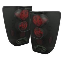 Spyder Auto - Spyder Auto 5078223 Euro Taillights Black/Smoke for 04-15 Nissan Titan - Image 1