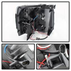 Spyder Auto - Spyder Auto 5078322 LED Halo Projector Headlights Black/Smoked - Image 3