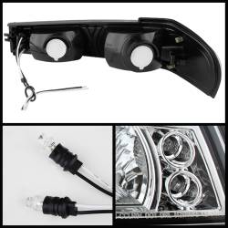 xTune Auto - xTune Auto 5074317 Front Bumper Lights Chrome/Clear - Image 2