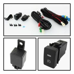 Spyder Auto - Spyder Auto 5077752 Black/Amber Halogen Fog Lights 13-15 Honda Civic Sedan - Image 7