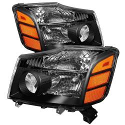 xTune Auto - xTune Auto 5077080 Headlights Black/Clear - Image 1